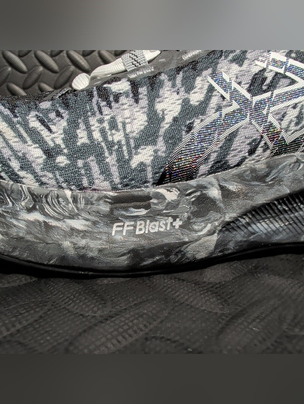 ASICS Noosa Tri 16 Black White 1012B675-001 women's size 9.........(kp29)- no b - Picture 7 of 15
